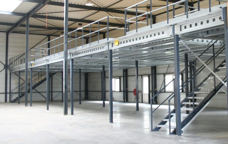 Steel Structure Mezzanine Floor in Dubai, UAE