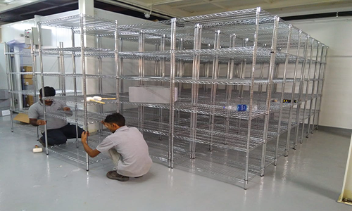 Chrome Shelving in Dubai, UAE: The Ultimate Storage Solution for Your Home and Business