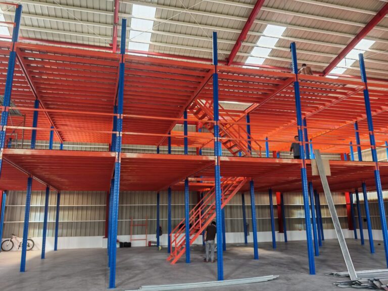 Best Rack-Supported Mezzanine Floor in UAE : High-Density Warehouse Storage