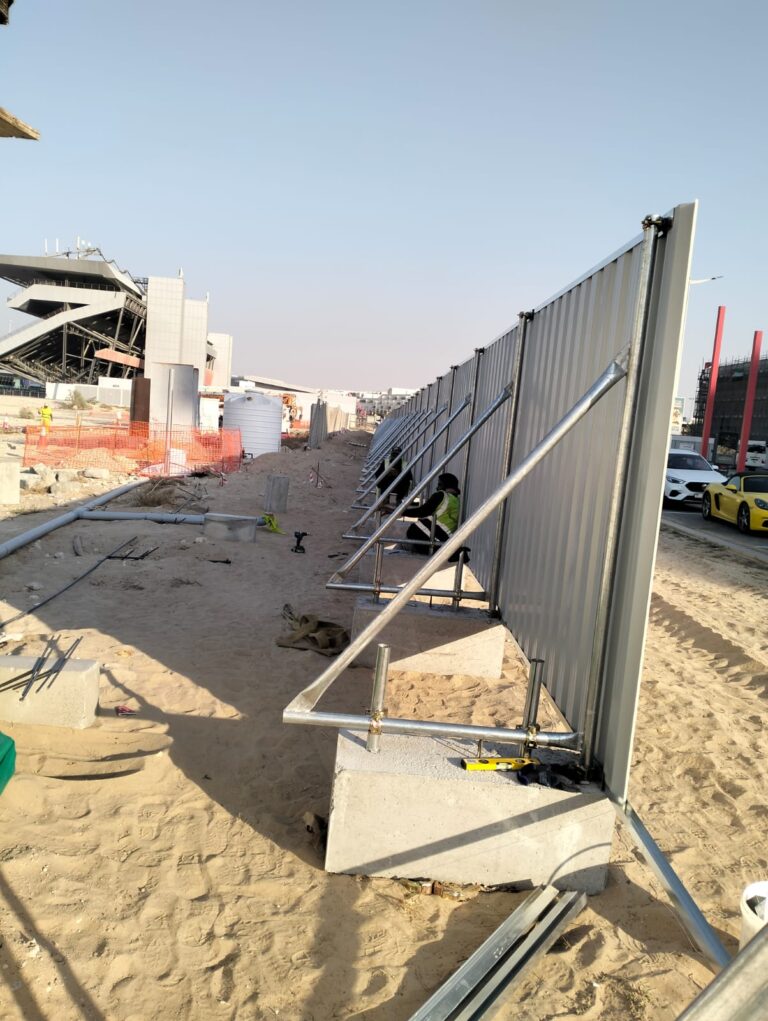 Construction fence